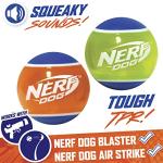 Nerf Dog Squeaky Rubber Tennis Balls - 2 Pack