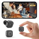 4K WiFi Mini Spy Camera with AI Motion Detection