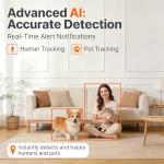 4K WiFi Mini Spy Camera with AI Motion Detection