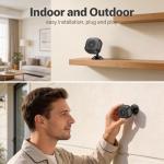 4K WiFi Mini Spy Camera with AI Motion Detection