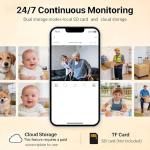 4K WiFi Mini Spy Camera with AI Motion Detection