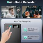 AI Voice Recorder with Playback and App Control