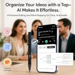LIMU AI Voice Recorder Pen with App Control