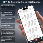 AI Voice Recorder with Playback and App Control