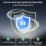 AI Voice Recorder with Playback and App Control