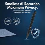 LIMU AI Voice Recorder Pen with App Control