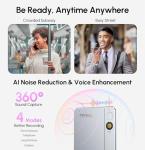 RECOLX AI Voice Recorder with 30-Hour Battery