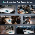 AI Voice Recorder with Playback and App Control