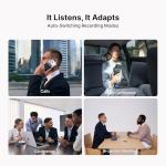 Comulytic Note Pro AI Voice Recorder - 113 Languages