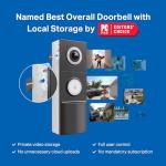 Tapo 2K+ Smart Video Doorbell with Chime