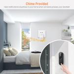 GridTera Wireless Smart Video Doorbell with AI Alerts