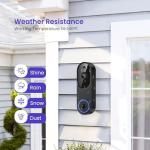 WarmBot 1080p Smart Doorbell Camera with AI Features