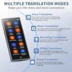 Portable AI Translator, 150 Languages, No WiFi Needed