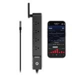 Smart WiFi Power Strip with Temperature Control