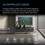 Smart WiFi Power Strip with Climate Control 8 Plugs