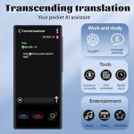 QDOJC 2026 AI Language Translator Device, 148 Languages