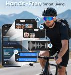 AI Smart Glasses with 8MP Camera and Bluetooth