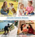 AI Smart Glasses with 8MP Camera and Bluetooth