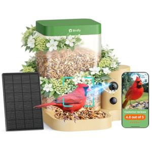 Smart Bird Feeder with Camera and Night Vision
