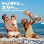 AKASO Brave 4 4K Action Camera Bundle