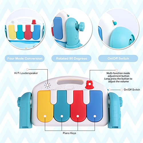 Double Villages Musical Baby Play Gym Mat