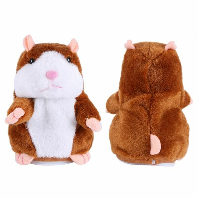 Talking Hamster Plush Toy with Sound Repeat