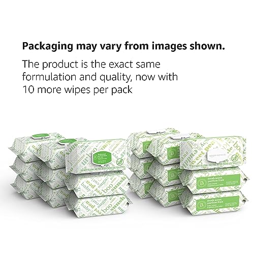 Amazon Elements Baby Wipes, Fresh Scent, 810 Count