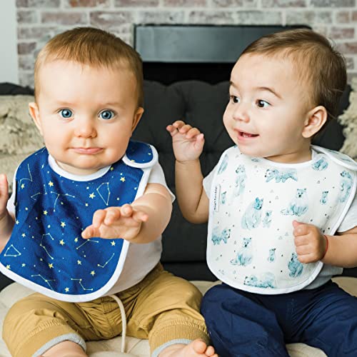 Tiny Twinkle Waterproof Baby Bibs 5-Pack Set