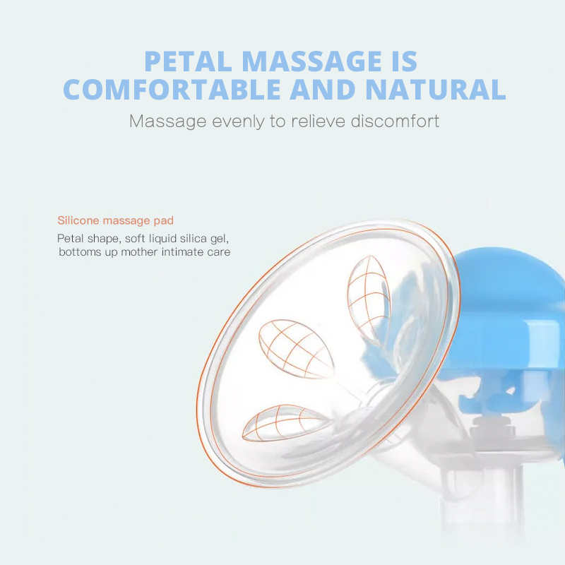 Silicone Manual Breast Pump for Breastfeeding