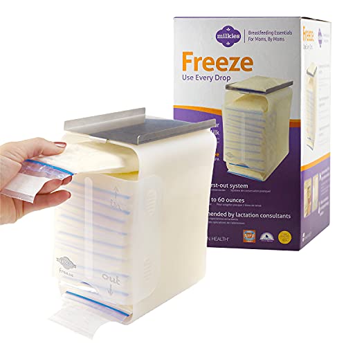 BPA-Free Breast Milk Storage Bags - FIFO Organizer