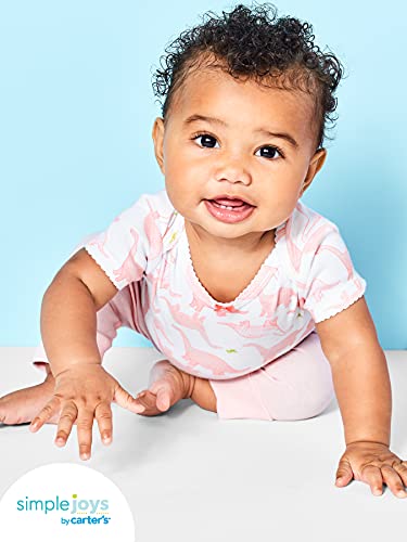 Carter's Baby Girls' 6-Pack Short-Sleeve Bodysuits