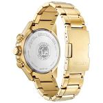Men's Citizen Eco-Drive Gold-Tone Chronograph Watch