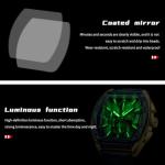 OLEVS Men's Luxury Blue Face Chronograph Watch