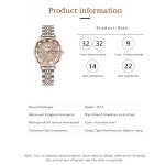 Explojoy Women's Rose Gold Luxury Watch