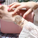 Explojoy Women's Rose Gold Luxury Watch
