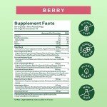 Bloom Nutrition Superfood Greens Powder Sticks – Berry Boost