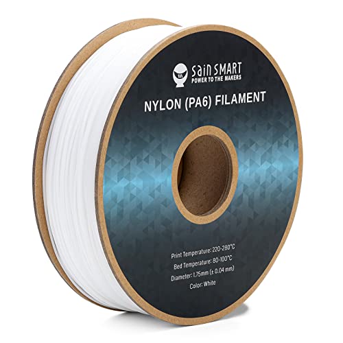 SainSmart PA6 Nylon Filament 1.75mm, White, 1kg