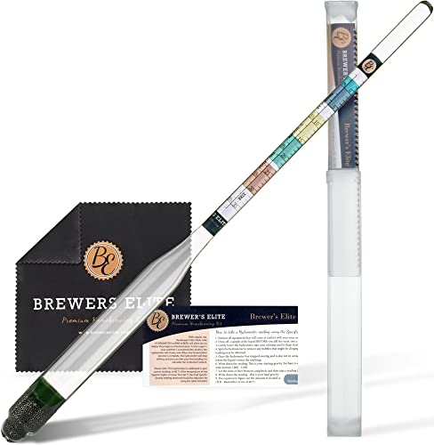 Brewer’s Elite Hydrometer for Beer, Wine, and Kombucha