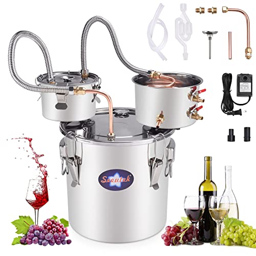 Suteck 50L Stainless Steel Home Distiller with Thermometer