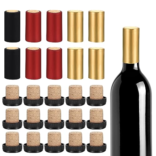60pcs Wine Bottle Sealer Set with Corks