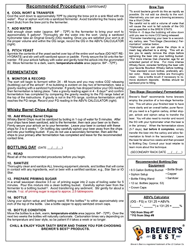 Whisky Stout Beer Ingredient Kit for Homebrewing