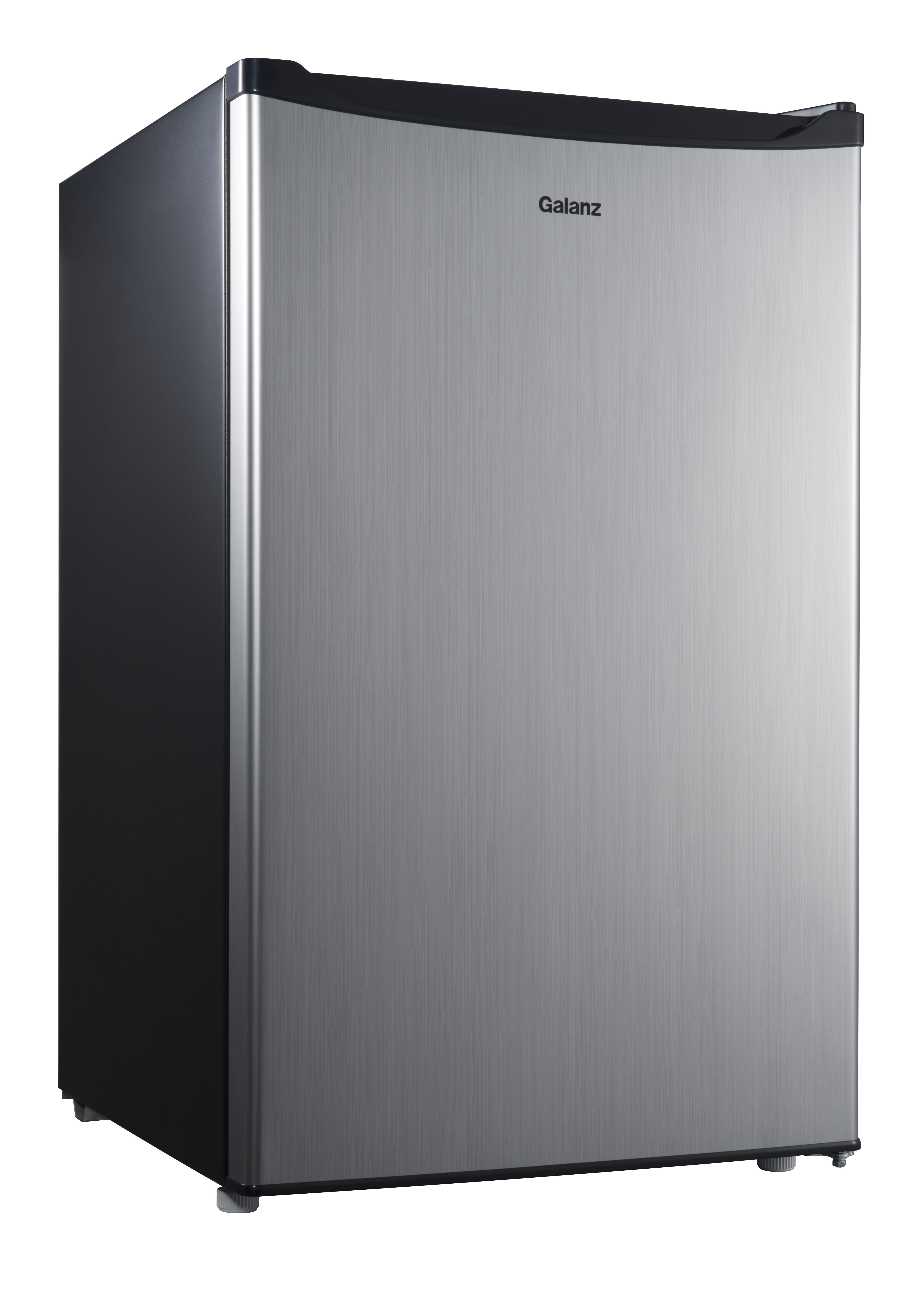 Galanz 4.3 Cu Ft Mini Fridge, Stainless Steel
