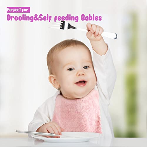 Orighty 24-Pack Soft Baby Washcloths for Gentle Cleaning