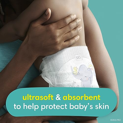 Pampers Swaddlers Size 1 Newborn Diapers 96 Count