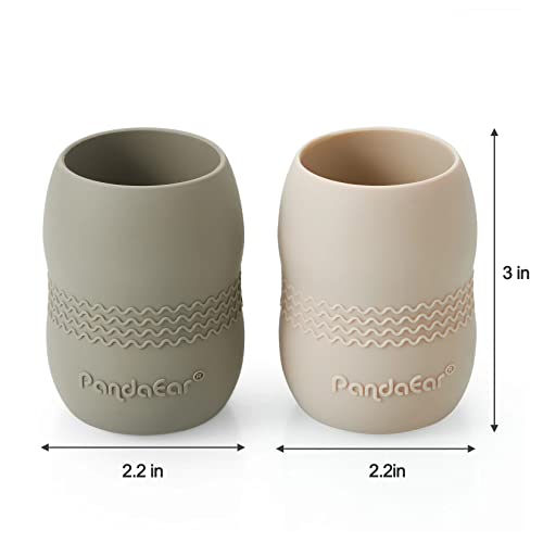 PandaEar Silicone Baby Feeding Set - 4 Pieces