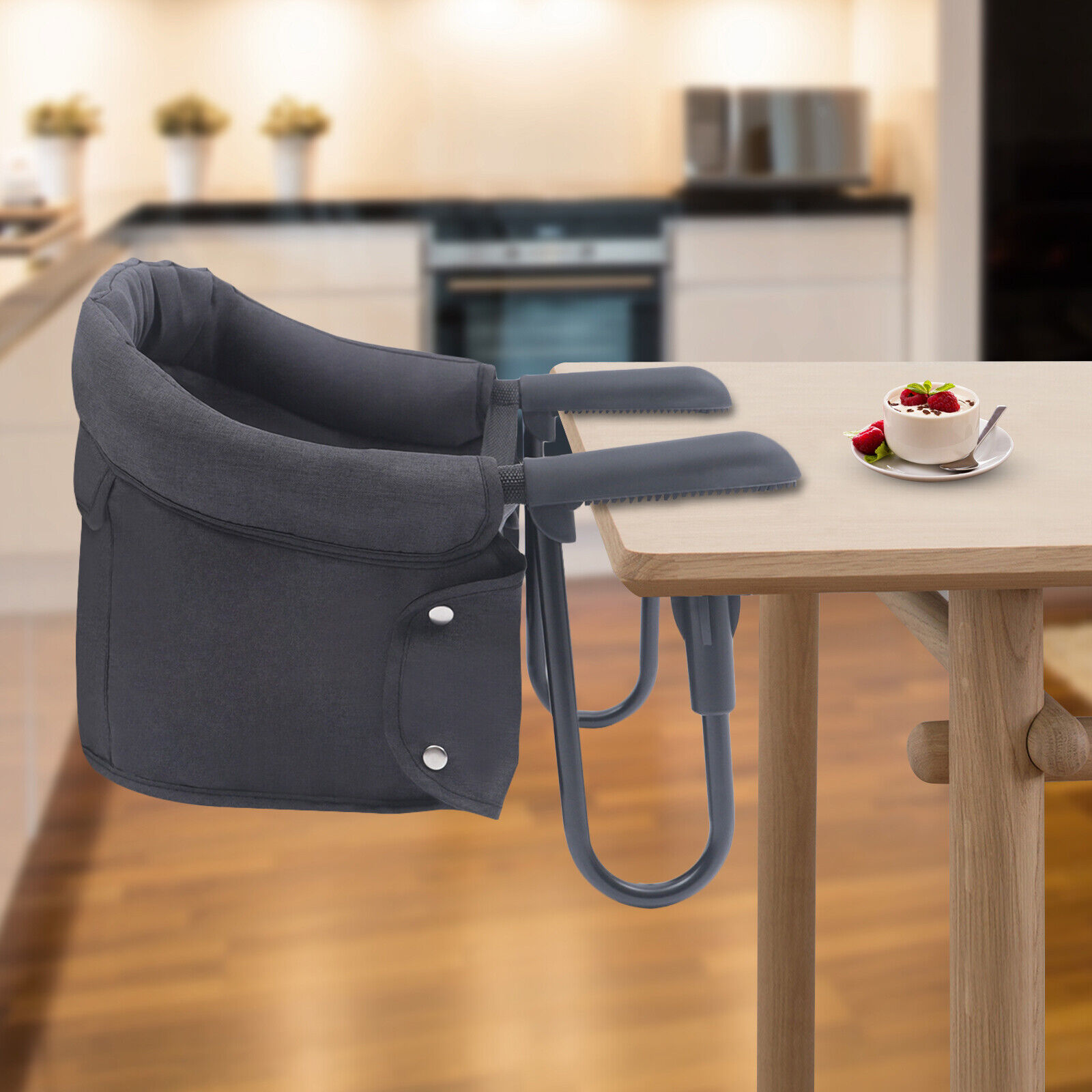 Portable Clip-On High Chair for Baby Feeding