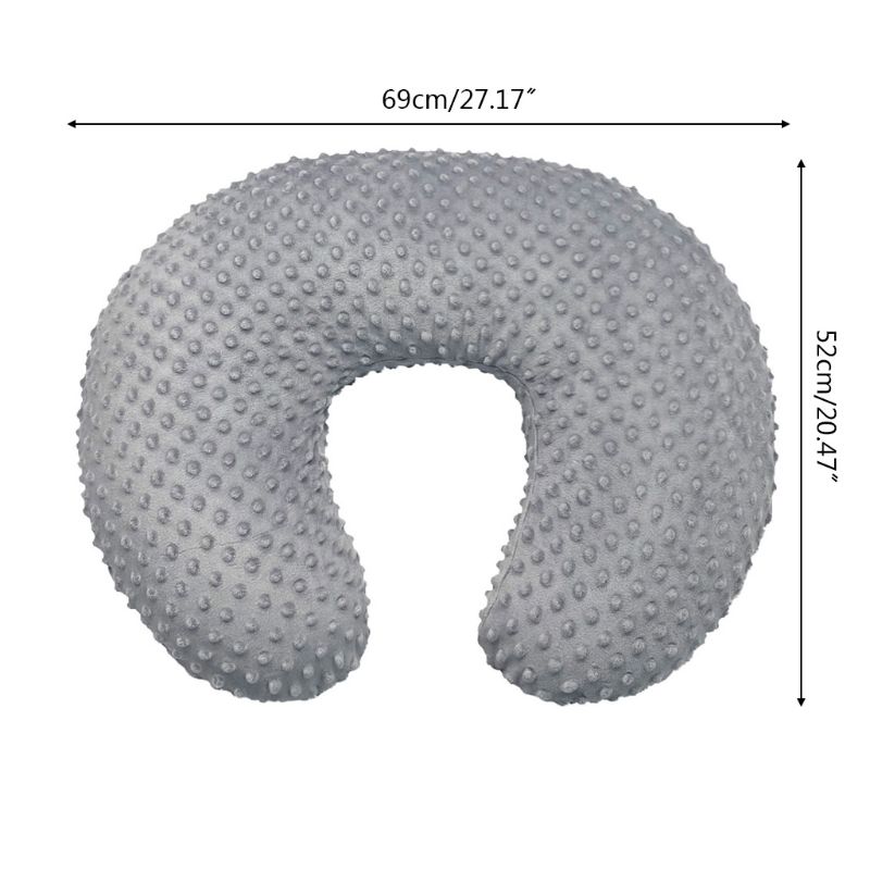 U-Shaped Soft Nursing Pillow Cover for Babies