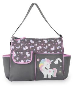 Happy Unicorn Diaper Bag for Infants and Toddlers