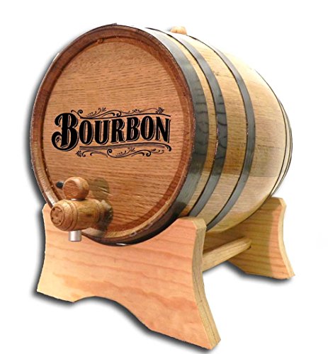 Engraved 5 Liter Bourbon Barrel