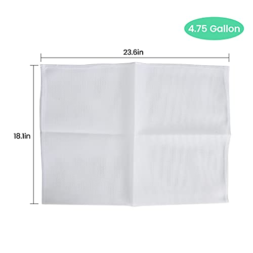 EJWOX Fruit and Wine Press Filter Bags, 2 Pack